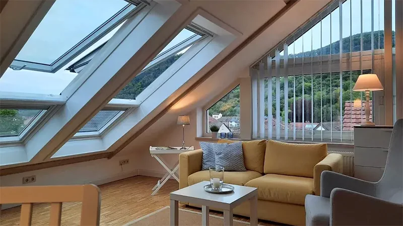 Dachstudio mit Dachterasse